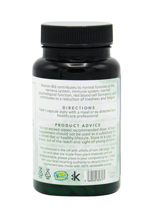 Vitamin B12 1000mcg - 120 Vegan Capsules